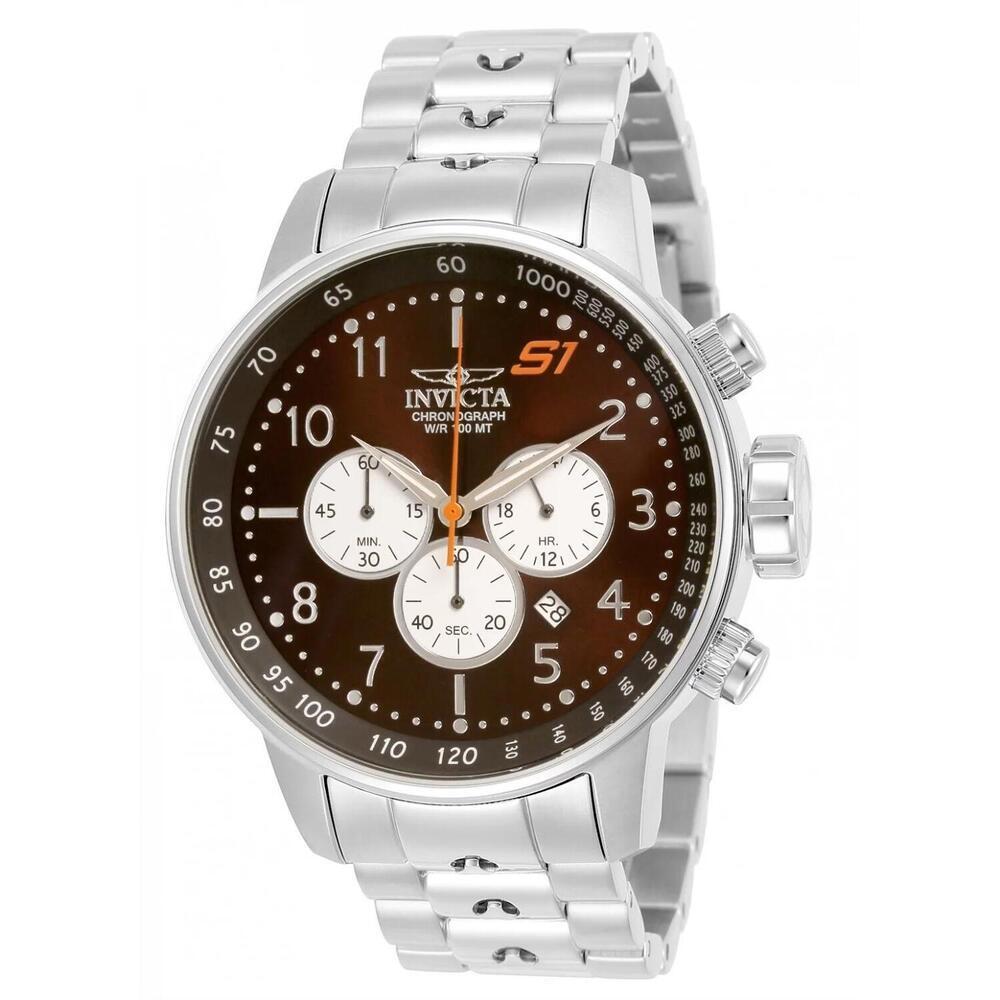 Invicta 23081 S1 Rally Quartz Brown Dial Watch